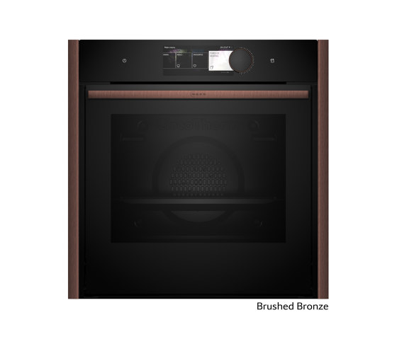 Ovens | N 90 Built-in oven with added steam function - Brushed Bronze | Dampfgarer | Neff