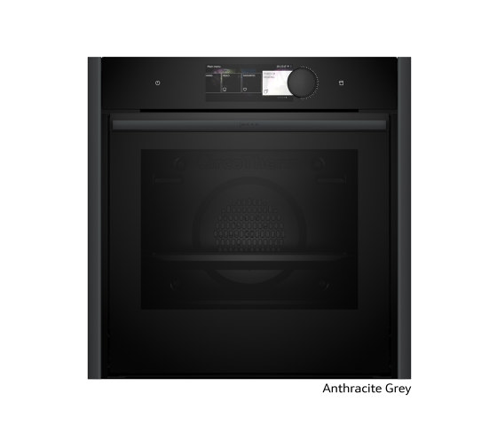 Ovens | N 90 Built-in oven with added steam function - Anthracite Grey | Fours à vapeur | Neff