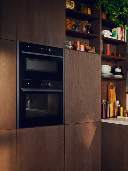 Ovens | N 90 Built-in oven with added steam function - Anthracite Grey | Steam ovens | Neff