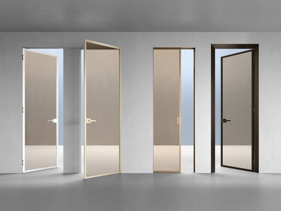 Glass and aluminium doors | Internal doors | ECLISSE