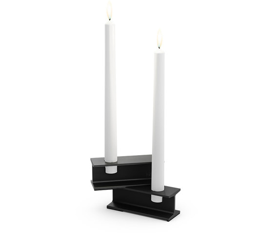 HENRY METAL I black | Candlesticks / Candleholder | höfats
