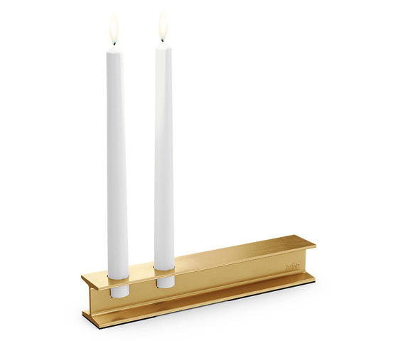 HENRY METAL II gold | Kerzenständer / Kerzenhalter | höfats