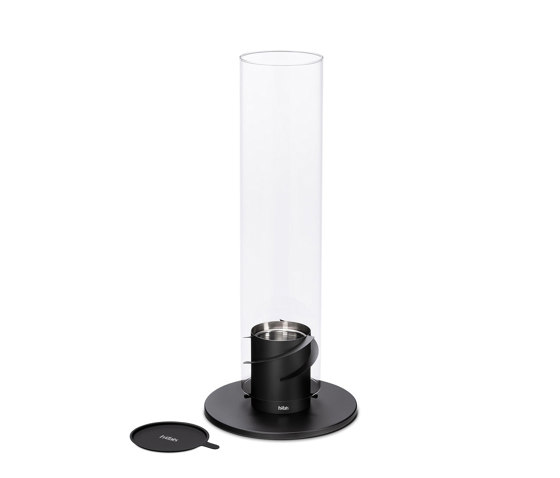 SPIN 120 Tabletop Fireplace black | Torches | höfats