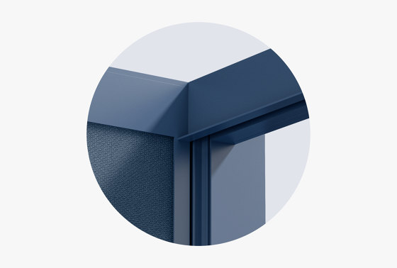 Modular Meet 3x3 in Ink Blue | Room-in-room systems | Mute