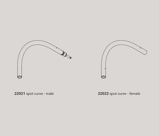 °spot curve | Suspended lights | Eden Design