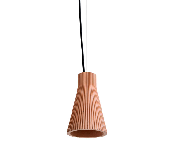 [S1] coral Hanging lamp fluted and colorful | Lámparas de suspensión | GANTlights
