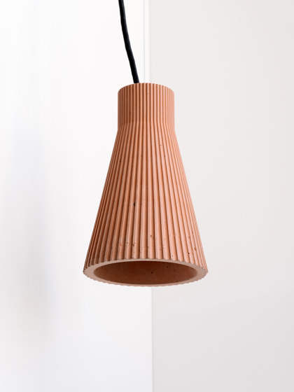 [S1] coral Hanging lamp fluted and colorful | Suspensions | GANTlights