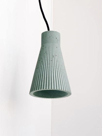 [S1] jade Hanging lamp fluted and colorful | Lampade sospensione | GANTlights