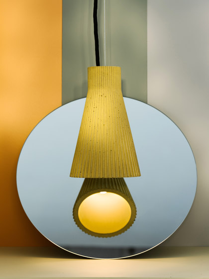 [S1] sand Hanging lamp fluted and colorful | Lámparas de suspensión | GANTlights
