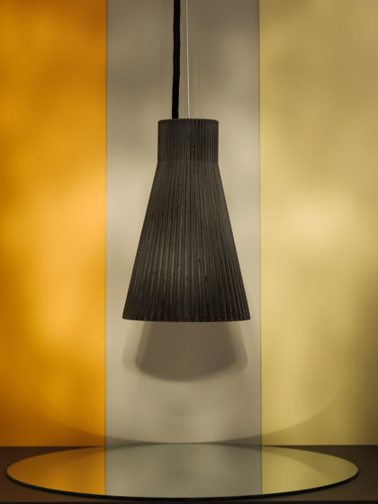 [S1] dark Hanging lamp fluted and colorful | Suspensions | GANTlights