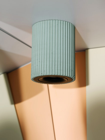 [S2] jade ceiling spot fluted and colorful | Plafonniers | GANTlights