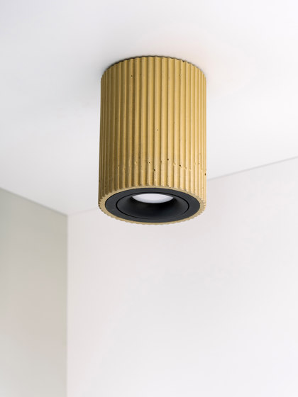 [S2] sand ceiling spot fluted and colorful | Plafonniers | GANTlights