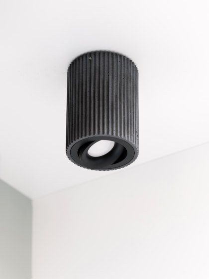 [S2] dark ceiling spot fluted and colorful | Lampade plafoniere | GANTlights