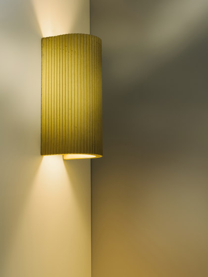[S3] sand wall lamp fluted and colorful | Wall lights | GANTlights