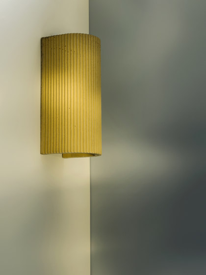 [S3] sand wall lamp fluted and colorful | Lámparas de pared | GANTlights