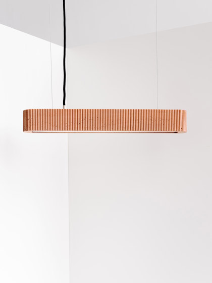 [S4] coral pendant lamp fluted and colorful | Lampade sospensione | GANTlights