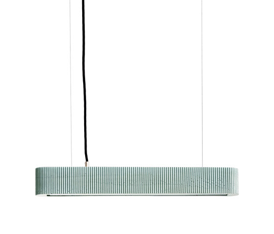 [S4] jade pendant lamp fluted and colorful | Suspensions | GANTlights