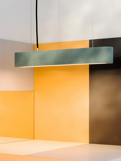 [S4] jade pendant lamp fluted and colorful | Suspensions | GANTlights