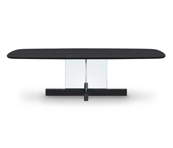 Cross Table Glass | Esstische | Bonaldo