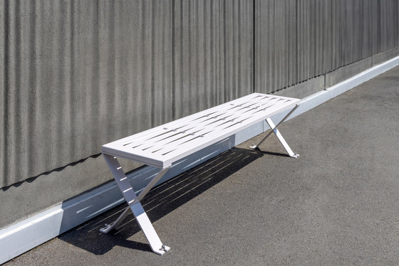 Treccia backless bench | Benches | Concept Urbain