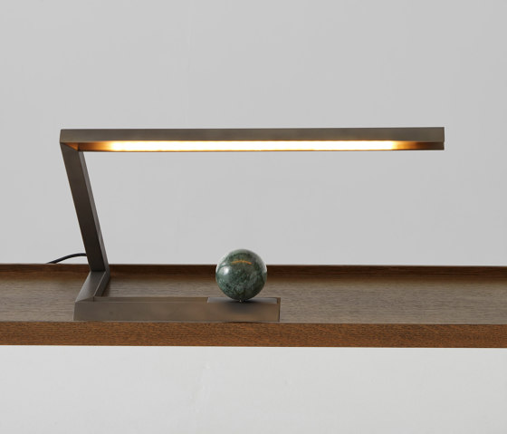 Oud Lamp - Sandblasted Steel | Table lights | Resident