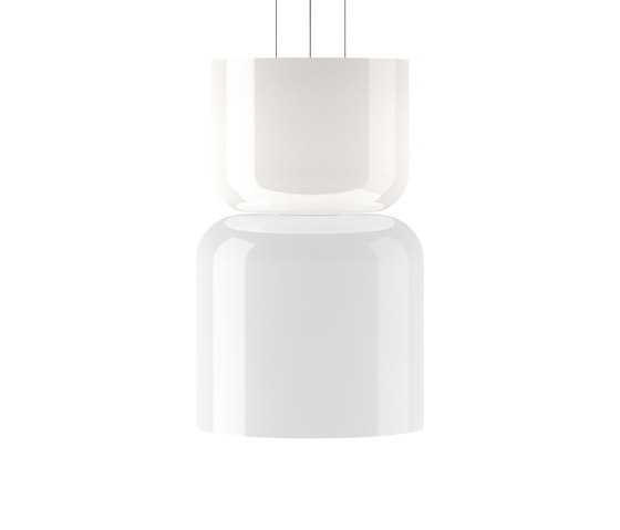 Totem Up and Down Light Opal Glass Shades  (A/B) | Suspended lights | Pablo