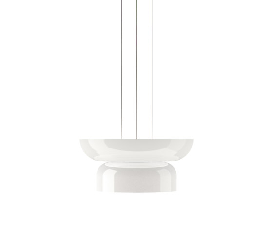 Totem Up and Down Light Opal Glass Shades  (C/D) | Suspensions | Pablo