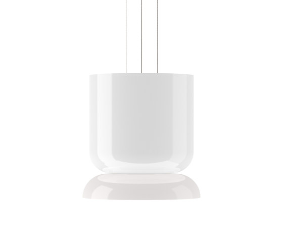 Totem Up and Down Light Opal Glass Shades  (D/A) | Suspended lights | Pablo