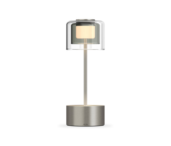 Hemera Metrios Satin Nickel | Lámparas de sobremesa | Voltra Lighting