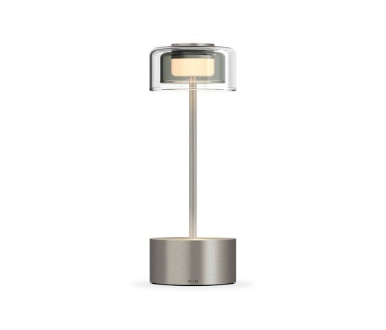 Hemera Mikros Satin Nickel | Luminaires de table | Voltra Lighting