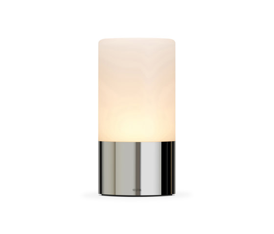 Totem Frosted 80mm Polished Chrome | Luminaires de table | Voltra Lighting