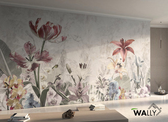 Le Jardin | Revestimientos de paredes / papeles pintados | WallyArt