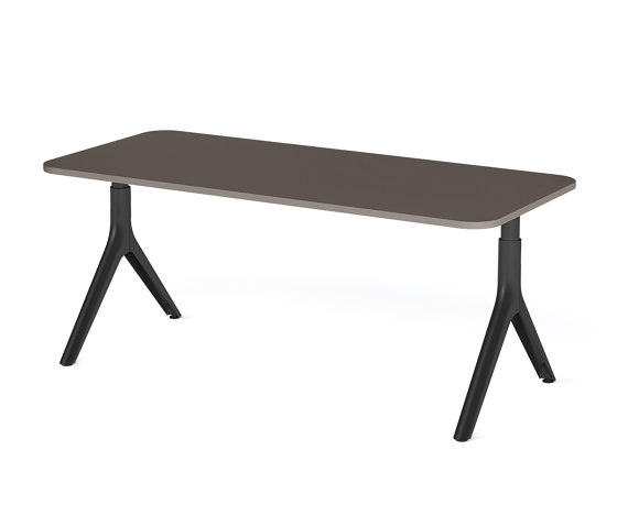 furniloop rectangular table with symmetric frame | Scrivanie | Wiesner-Hager