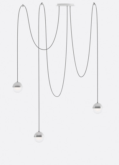 Willow 3 - Clear Drizzle | Suspended lights | Shakuff