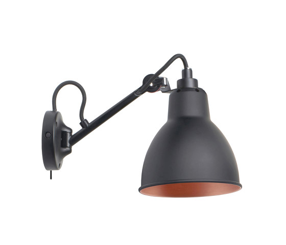 LAMPE GRAS | N°104, 
black-copper | Wall lights | DCW éditions