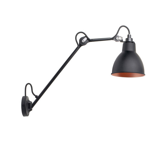 LAMPE GRAS | N°122 SW, Black-copper | Wall lights | DCW éditions