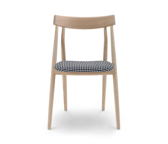 Lizzy Chair - Upholstered Seat Version | Sillas | ARFLEX