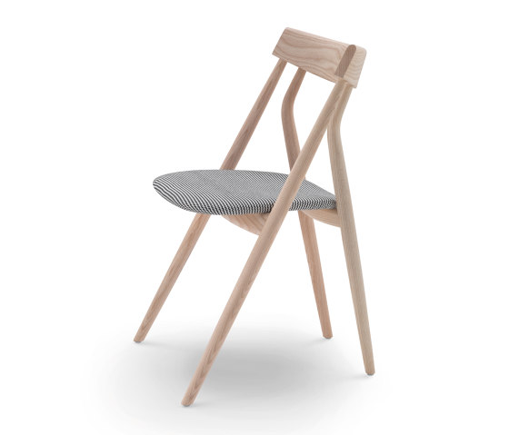 Lizzy Chair - Upholstered Seat Version | Sillas | ARFLEX