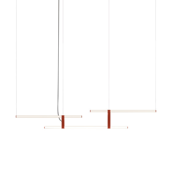 Paralela horizontal suspension | Pendelleuchten | Axolight