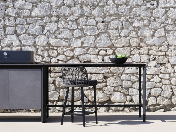 Outdoor cooking table | Dining tables | Varaschin
