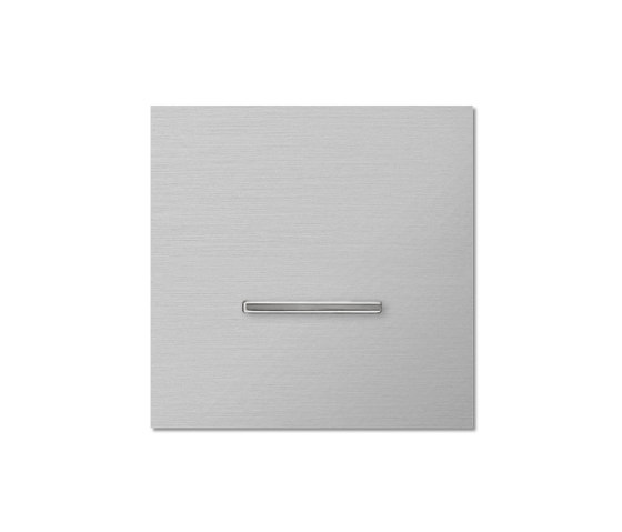 Chopin - brushed aluminium | Systèmes KNX | Basalte