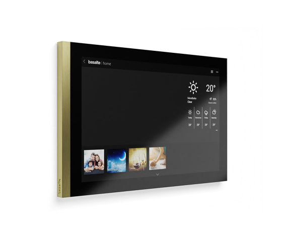 Lena - brushed brass | KNX-Systems | Basalte
