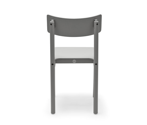 Einser | Stuhl, RAL 7042 traffic grey A / RAL 7037 dusty grey | Chairs | Magazin®