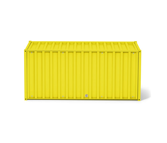DS | Container - with lock, sulfur yellow RAL 1016 | Aparadores | Magazin®