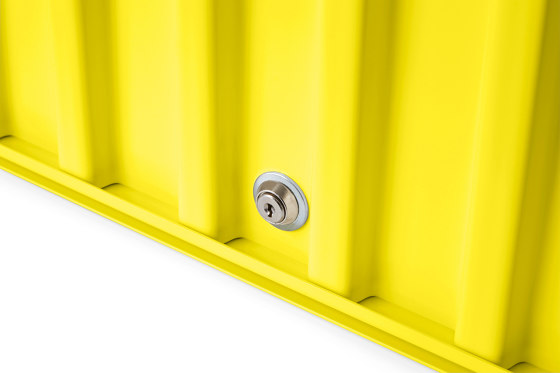 DS | Container - with lock, sulfur yellow RAL 1016 | Buffets / Commodes | Magazin®