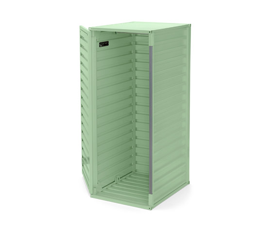 DS | Container Plus - Weißgrün RAL 6019 | Beistellcontainer | Magazin®