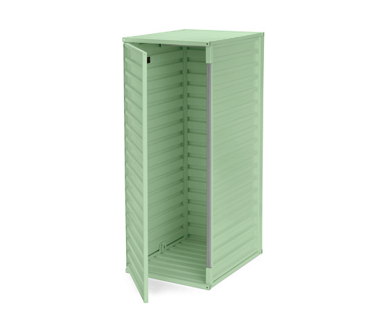 DS | Container Plus - Weißgrün RAL 6019 | Beistellcontainer | Magazin®