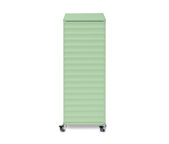 DS | Container Plus - pastel green RAL 6019 | Cassettiere ufficio | Magazin®