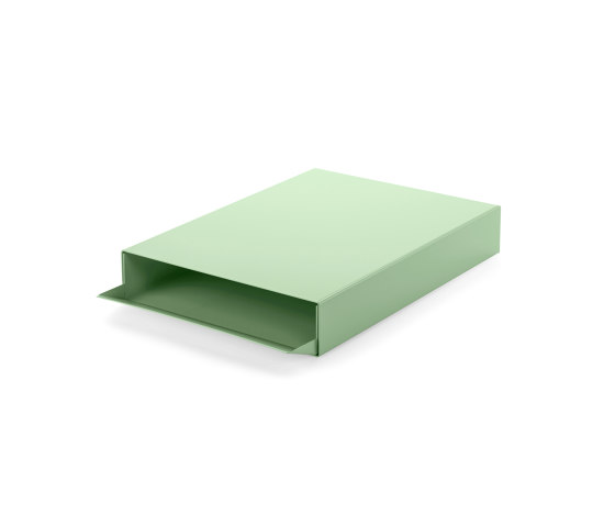 Stapler | Ablage, Weißgrün RAL 6019 | Schreibtisch-Ablagen | Magazin®
