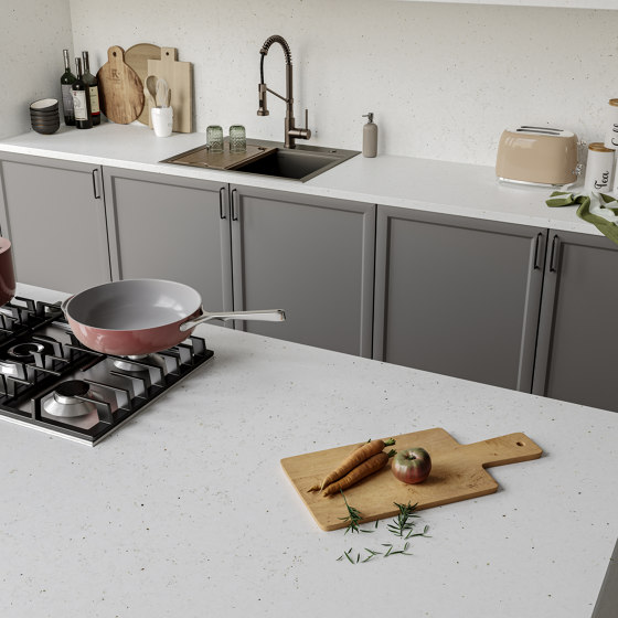 Silestone Lime Delight | Recycled glass | Cosentino